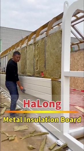Metal Insulation Panel Board for Exterior Wall Cladding | HaLong