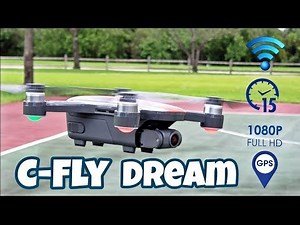 C-Fly Dream [From $219] - The Smartest DJI Spark Clone - GPS Drone - Full Review!