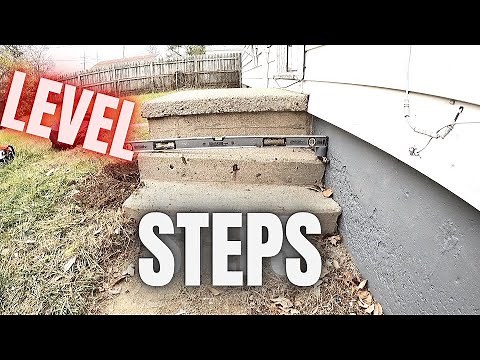 Lift Sunken Steps | DIY