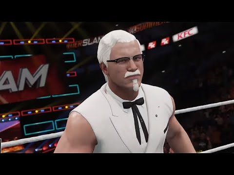 KFC's Colonel Sanders arrives in WWE 2K18