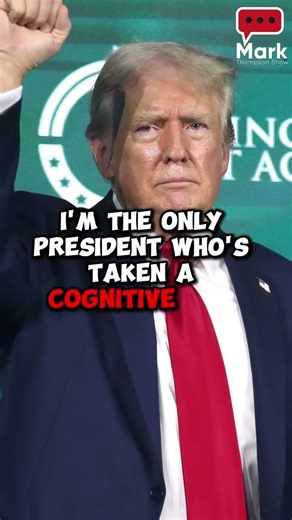 Trump unaware of what taking a cognitive test implies