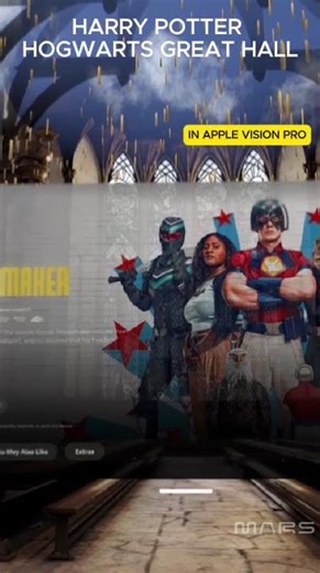 Harry Potter in Apple Vision Pro ✨🪄😮 #harrypotter #apple