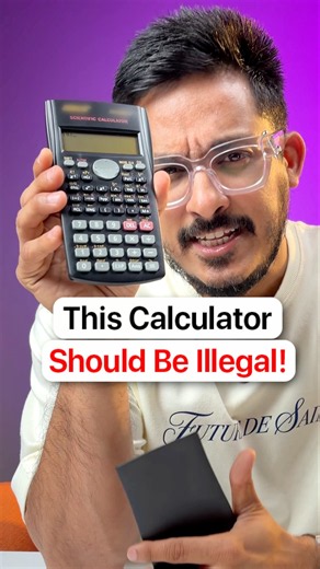 The Illegal Calculator!