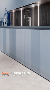 680 reactions · 3 comments | How gorgeous is this kitchen seen @arancucine at EuroCucina?  Create your serene oasis with a calming pale blue palette and fit with Blum's elegant hardware for a seamless finish inside and out. ✨ #DesignFriday #movingideas #inspiration #InteriorDesign #EuroCucina2024 | Blum South Africa | Facebook