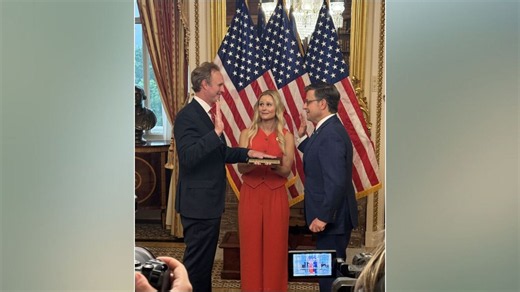 Gallagher sworn in to Congress, will serve 1st District for rest of term