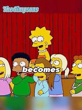 Lisa Became Student Council President#simpsons #cartoon #anime #funny #foryou