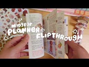 a chatty mid-year planner flip through ✧ take a note a6 planner as a bullet journal