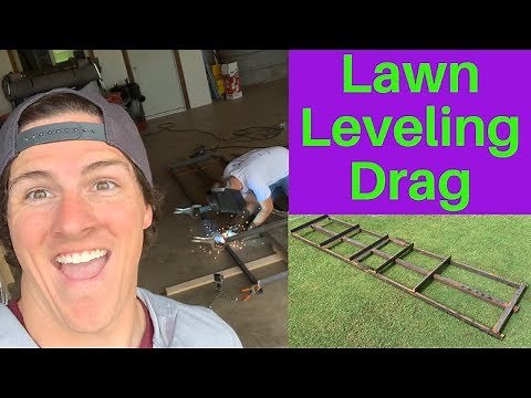 Lawn Leveling Drag for a Level Yard and Grass