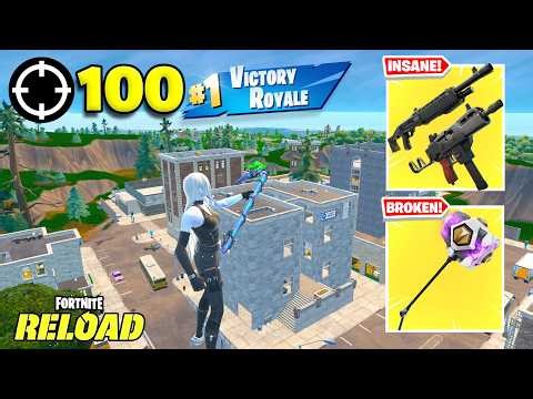 100 Elimination Solo "RELOAD” Gameplay Wins (Fortnite Chapter 7 PS5 Controller)