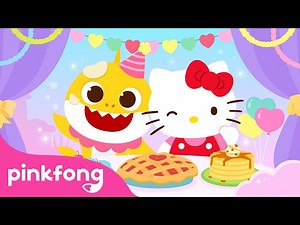 Baby Shark x Hello Kitty | My Best Friend! | Baby Shark Collaboration | Pinkfong Songs for Children - Videos For Kids