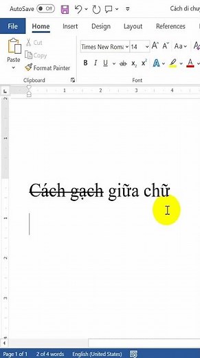 How to underline words in Word