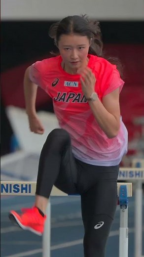 【Behind The Stage_short】女子100mハードルの12秒台トリオが最終調整／声援と共に #まだ見ぬステージへ