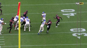 Kyren Williams caps 24-yard burst with nasty stiff arm