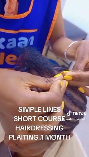 Mwalimu Esther: How to Plait Hair in 15 Lines