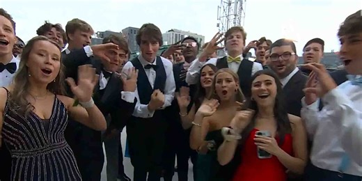 A high school prom that may never be topped