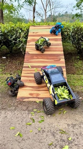 Small Vs Big 4x4 RC Cars Tea Real Climb Battle? 🛻 🍃