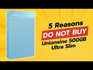 DON'T BUY UnionSine 500GB Ultra Slim BEFORE WATCHING THIS VIDEO! 😱💔 (5 Reasons)