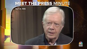 Jimmy Carter in 1996: Washington doesn’t work ‘in harmony’