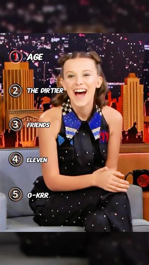Millie Bobby Brown's Hilarious Interview Moments #celebrity #youtube