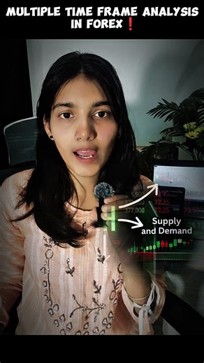 How to do multiple time frame analysis in forex‼️ #trading #tradesetup #trendtrader #tradingtools