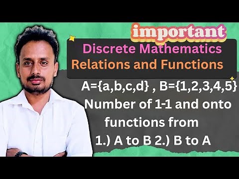 Discrete Mathematics Module 3: One-to-One & Onto Functions | VTU BCS405a Explained