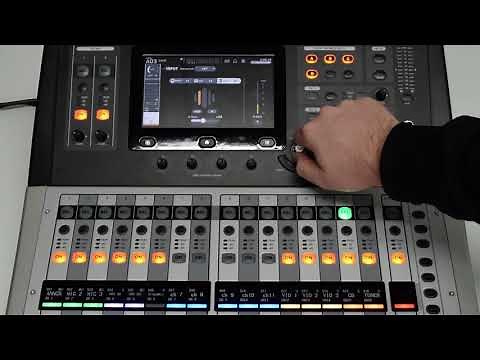 How to set the gain on a Yamaha TF1 Mixer