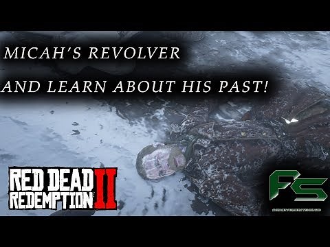 Red Dead Redemption 2 - Micah's Revolver LOCATION & Learn About His Past!