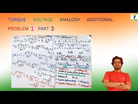 Torque voltage analogy additional problem 1 part 3