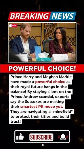 2 Min Ago: Prince Harry & Meghan Make Powerful Choice as Royal Future Hangs in Balance!