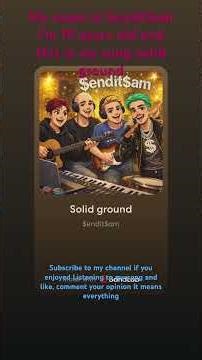 Solid ground $endit$am #rap #freestyle #foryou #music #song #artist #freestylerapper