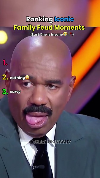 Ranking Iconic Family Feud Moments #familyfeud #steveharvey