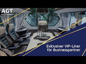 VIP-Liner - exklusiver Luxusbus für Businesskunden und Geschäftspartner