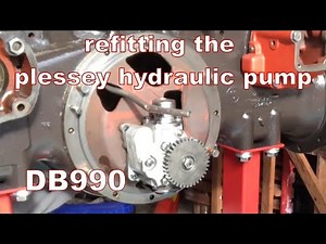 David Brown 990 selectamatic fit the valve chest, intermediate axle plate and pump #40