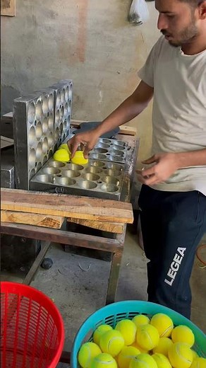 Behind the Scenes: How Tennis Balls Are Made | Amazing Tennis Ball Manufacturing Process