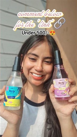 Best budget-friendly body spray under 500/- that smells luxurious😍💕