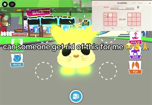 Help Needed: Pet Trade in Roblox Adopt Me!