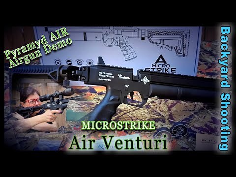 AIR VENTURI MICROSTRIKE - Pyramyd AIR Airgun Demo - @pyramydair