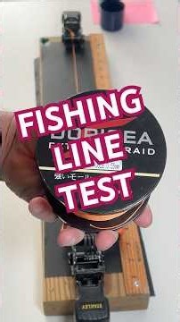 100lb Braid Put to the Ultimate Strength Test!!