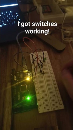Got switches working with my Arduino! (Elegoo)
