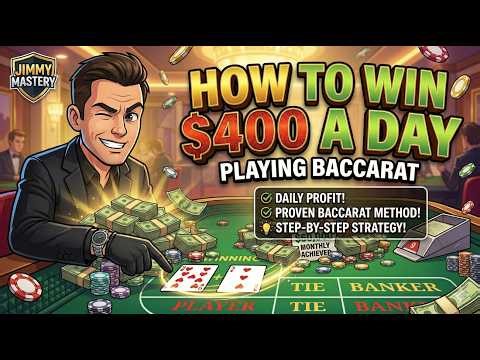 How To Earn $400 a Day Playing Baccarat Daily
