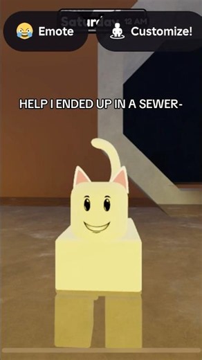 Backrooms, but I’m a cat and ended up in a sewer!! 🧍‍♀️😸🐱 Game name: The Cat Shelter on Roblox