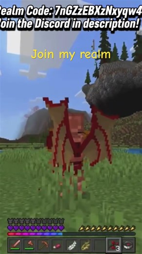Realm Code: 7nGZzEBXzNxyqw4 #bedrockrealm #minecraftpublicsmppe #joinminecraftrealm #gaming