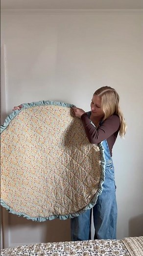 diy quilted playmat 🧵🪡 #sewing #babyplaymat #sewingprojects