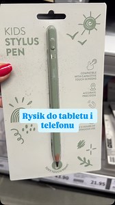 Nowość rysik z ładowaniem do tableta, ipada i telefonu nie wiem dlaczego pisze że dla kidsów 😁😂 to nowość w Action, kto poleca taki gadżet? #action #tablet #telefon #promocje #zakupy #ipad #gadżet | Promkowe.hity