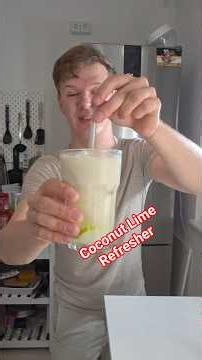 Coconut Lime Refresher Der Sommerdrink, den du sofort ausprobieren musst