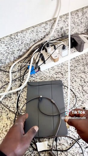 How to clean up all the wires in your house #chargingstation #charger #christmas #tiktokshop #trending