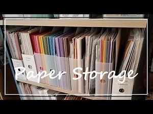 Excellent 12x12 Paper Storage Ideas