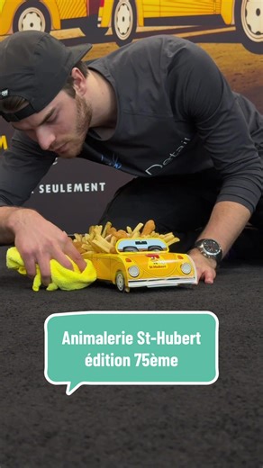 J’ai été invité au Salon de l’auto pour nettoyer une voiture spéciale...🤩🤌🏼 Cour la chance de gagner une carte-cadeau de 150$ chez St-Hubert pour découvrir l’Animalerie Édition 75e! Pour participer : - Aime cette publication - Laisse un commentaire - Suis la page @St-Hubert #pub #labautodetail #concours #sthubert