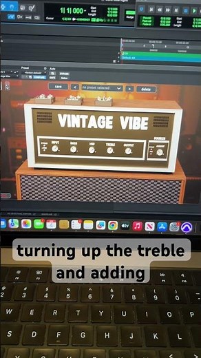 Get Title Fight style guitar tones on any DAW using the Vintage Vibe amp sim #guitartone #guitargear