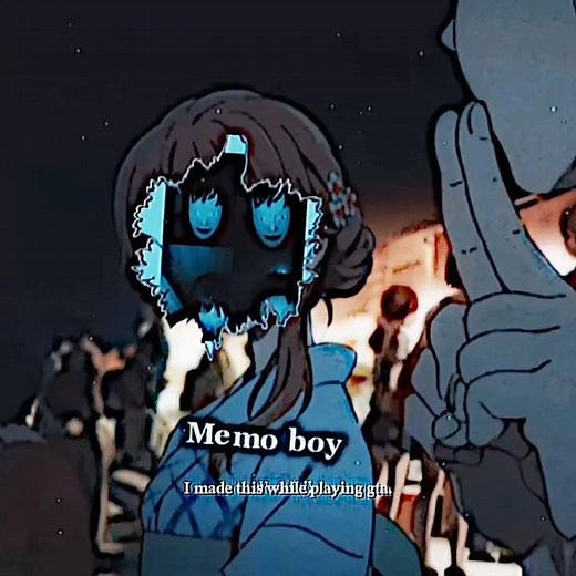 “I saw it in your eyes”| insomniac - memo boy - Slowed edited audio [ A silent voice ] Scale edit